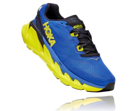 Hoka One One Elevon 2 - Adidasi Alergare Pe Drum Barbati Albastri / Roz | RO-w8DHCkP